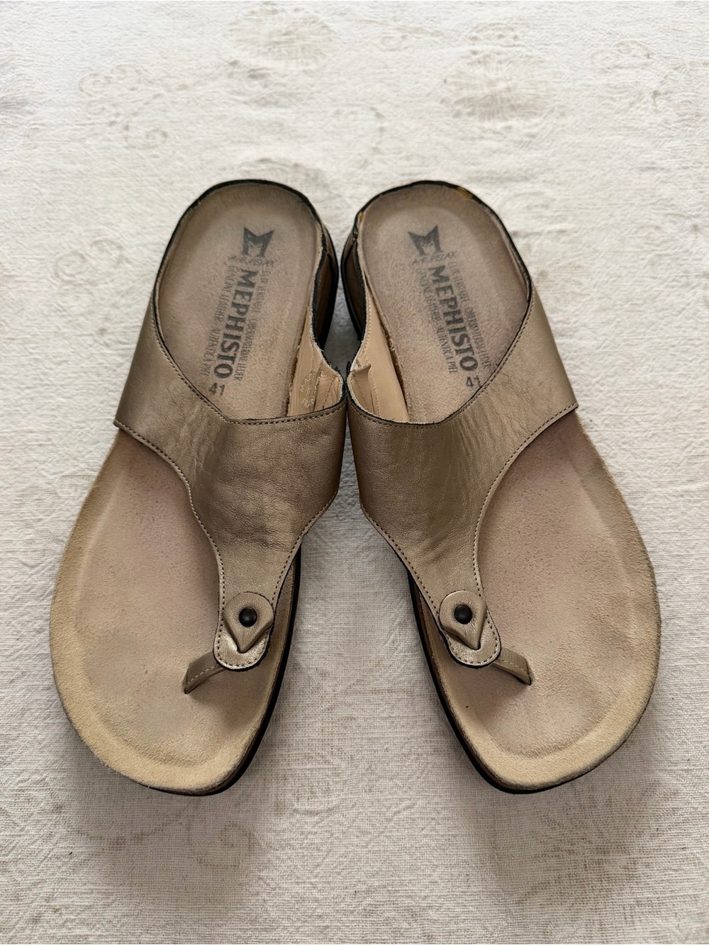 MEPHISTO Leather Sandals